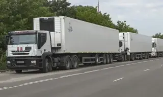 Сръбски превозвачи блокират западната ни граница за 8 дни