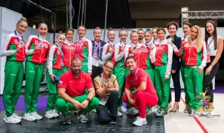 Bulgaria with silver in the team ranking of the world rhythmic gymnastics