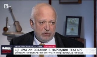 Минеков: Очаквам реакции от именити лица извън "Народния театър"
