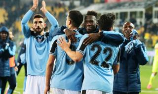 Лацио доближи лидерите в Серия А