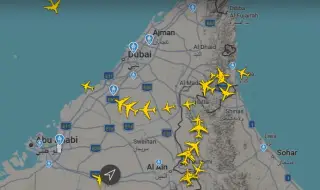 Заработи ПВО системата над летището в Дубай. Десетки самолети не могат да кацнат