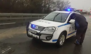 Наводнени улици в Бургас 