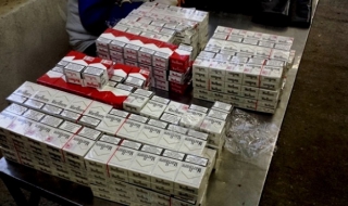 Задържаха множество контрабандни цигари