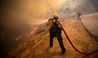 МВнР: Пожар гори в Калифорния, българите да внимават