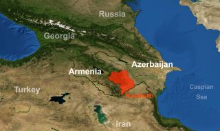  Руски камион с хуманитарна помощ пристигна в Нагорни Карабах