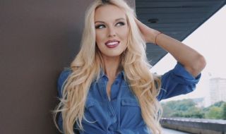 Натали Трифонова нажежи мрежата с прозрачна рокля (СНИМКА)