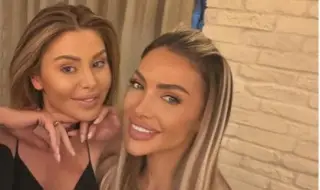 Русата Златка и Светлана отпразнуваха националния празник с децата в Банско