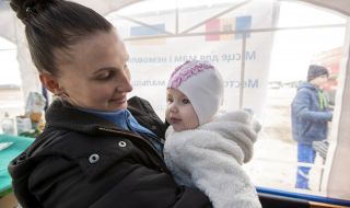 Всяка секунда едно дете в Украйна става бежанец