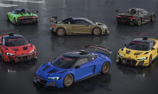 Audi показа цветни състезателни R8-ци с цена от 350 хиляди евро