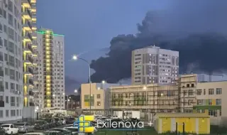 Drone strike sets Wildberries warehouse on fire in Penza