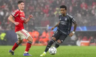 Реал Мадрид с отрицателен баланс срещу Бенфика