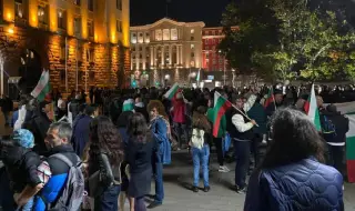 Two protests in Largoto in Sofia because of the elections 