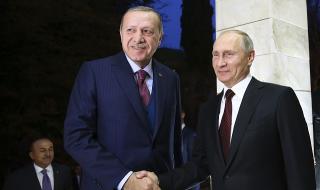 Ердоган и Путин договориха спешна мисия в Сирия