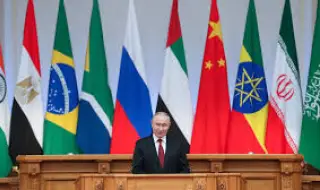 Путин се включва на видео в срещата на БРИКС в Рио заради риска да бъде арестуван, прати Лавров в Бразилия