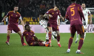 Рома и Милан завършиха наравно на „Олимпико“
