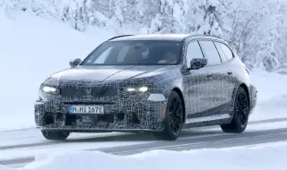 BMW усърдно тества новото поколение на суперкомбито M5