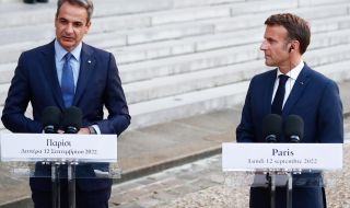 Макрон застава твърдо до Гърция срещу Турция