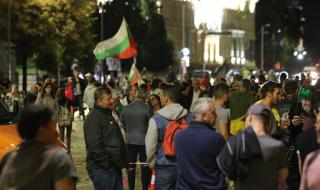 82-ра вечер на протести в София