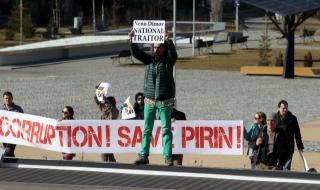 Пореден протест за Пирин в София