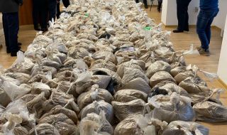 ГДБОП откри огромно количество хероин в Сливен