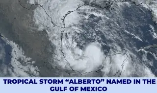 Бурята "Алберто" се събужда в Мексиканския залив