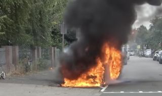 Volkswagen ID.3 се запали в Нидерландия (ВИДЕО)