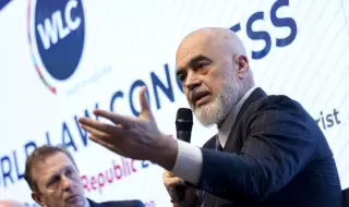 Edi Rama's party leads in Albania's parliamentary elections 