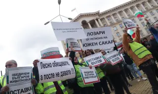 Приключи протестът на земеделците, Денков е отказал да ги приеме 