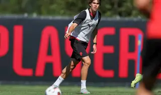 17-годишен българин игра цял мач за Милан