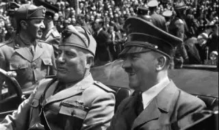 28 април 1945 г. Италианските партизани екзекутират Бенито Мусолини