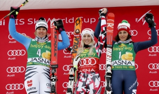 Австрийка спечели гигантския слалом в Словакия