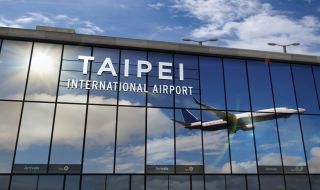 На летището в Тайпе са засилени мерките за сигурност след бомбена заплаха 