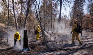 Големият пожар в щата Калифорния се разраства