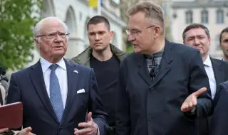 Неловко: Кметът на Лвов се обърна към краля на Швеция с "Your Emergency"