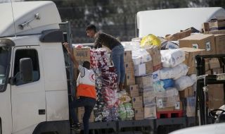 17 ТИР-а с помощи влязоха в Газа от Египет
