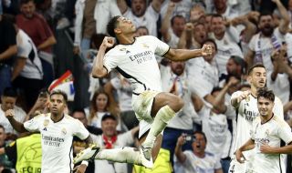 Реал Мадрид победи дебютанта Унион с късен гол на Джуд Белингам