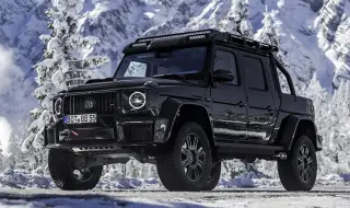 Пикапът Mercedes-AMG G 63 от Brabus струва почти 900 хиляди евро