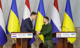 Генералният секретар на НАТО Марк Рюте пристигна в Киев