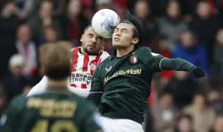 ПСВ Айндховен удари Фейенорд с категорична победа в дербито на Ередивизи