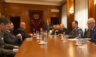 Тодор Тагарев се срещна с генерал Филип Лавин - Върховен командващ на Съюзното командване по трансформацията на НАТО