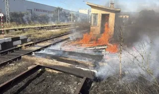 Овладяха големия пожар край Горно Сахране