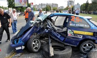 Тежка катастрофа на рали в Хасково