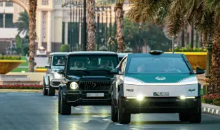 Дубайската полиция подкара Cybertruck
