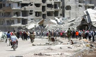 Сирийската армия гори трупове, за да скрие самоличността на убитите