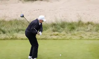 Тръмп ще прекара съботата на голф игрището