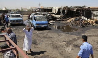 Мъж се взриви на пазар в Багдад