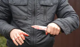 Пиян мъж рани жена с нож в Хасково