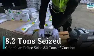 Colombia seizes 8.2 tons of cocaine! VIDEO 