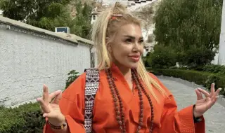 Ваня Червенкова замина за Тибет (СНИМКИ)