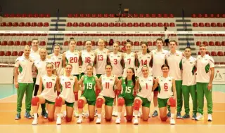 Волейболните националки трети на Балканиадата за жени под 20 години